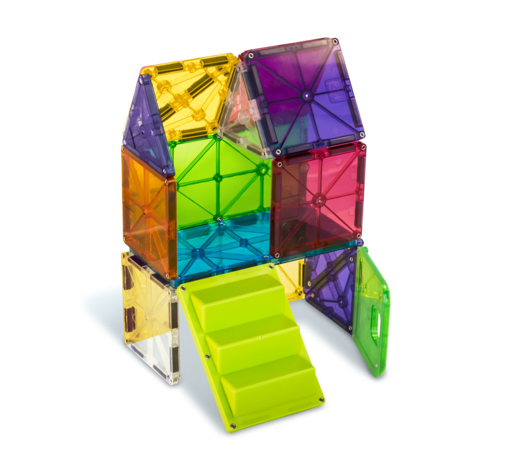 Magna-Tiles Clear Colors House Set 28 stuks