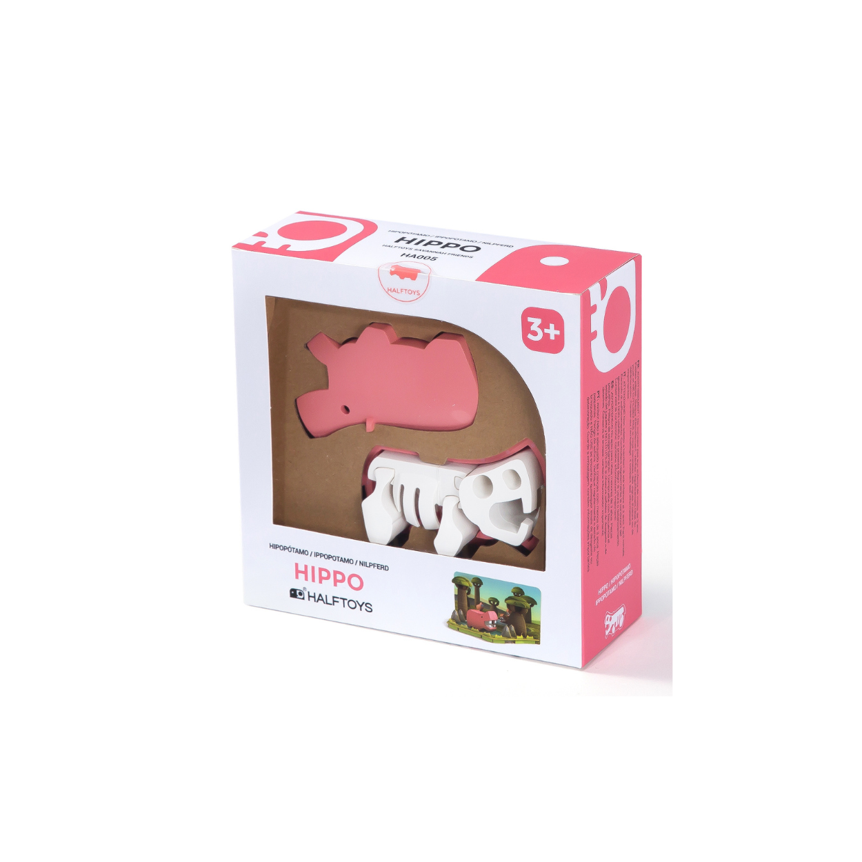 Halftoys - Savannah - Nijlpaard