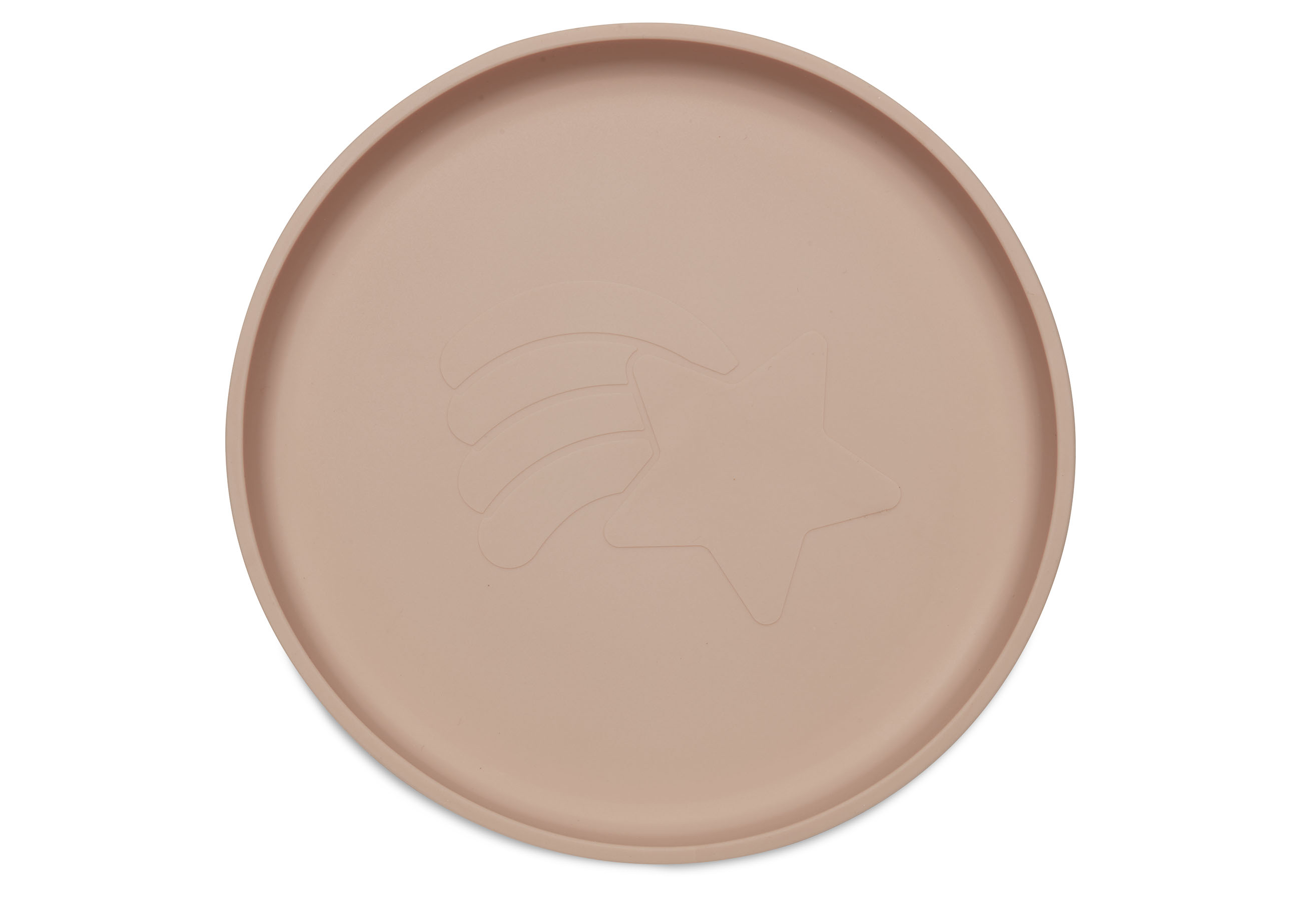 Bordje Siliconen - Pale pink