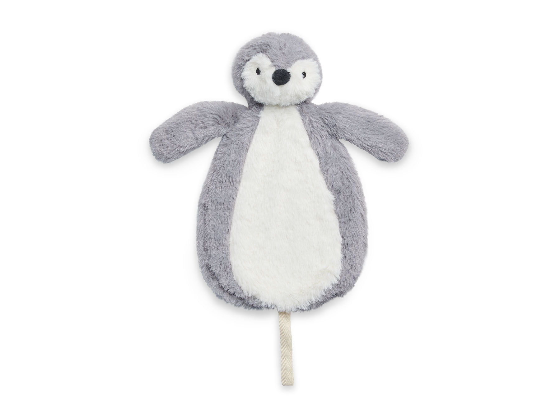 Speendoekje pinguin - Storm grey