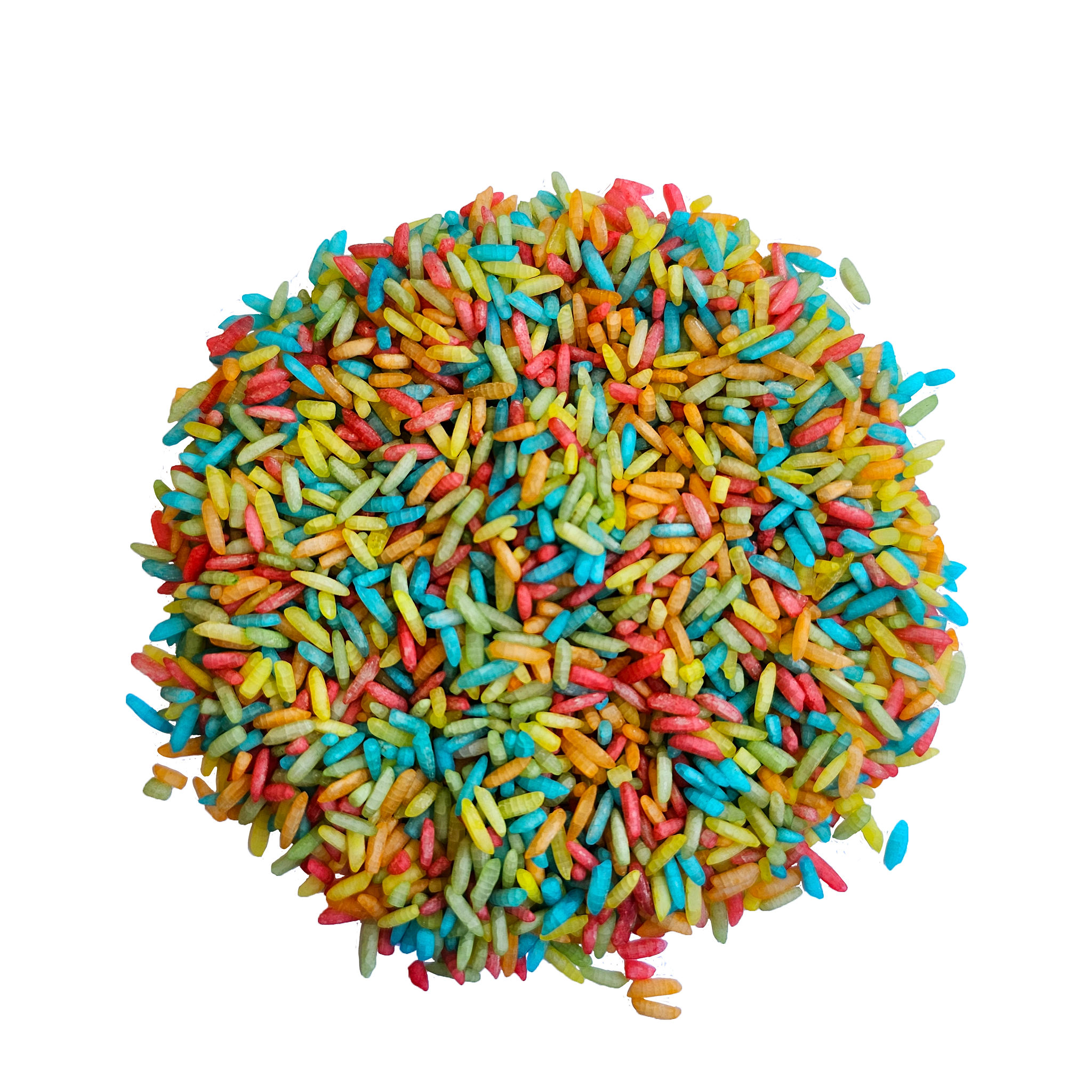 Grennn speelrijst regenboog mix - 500g