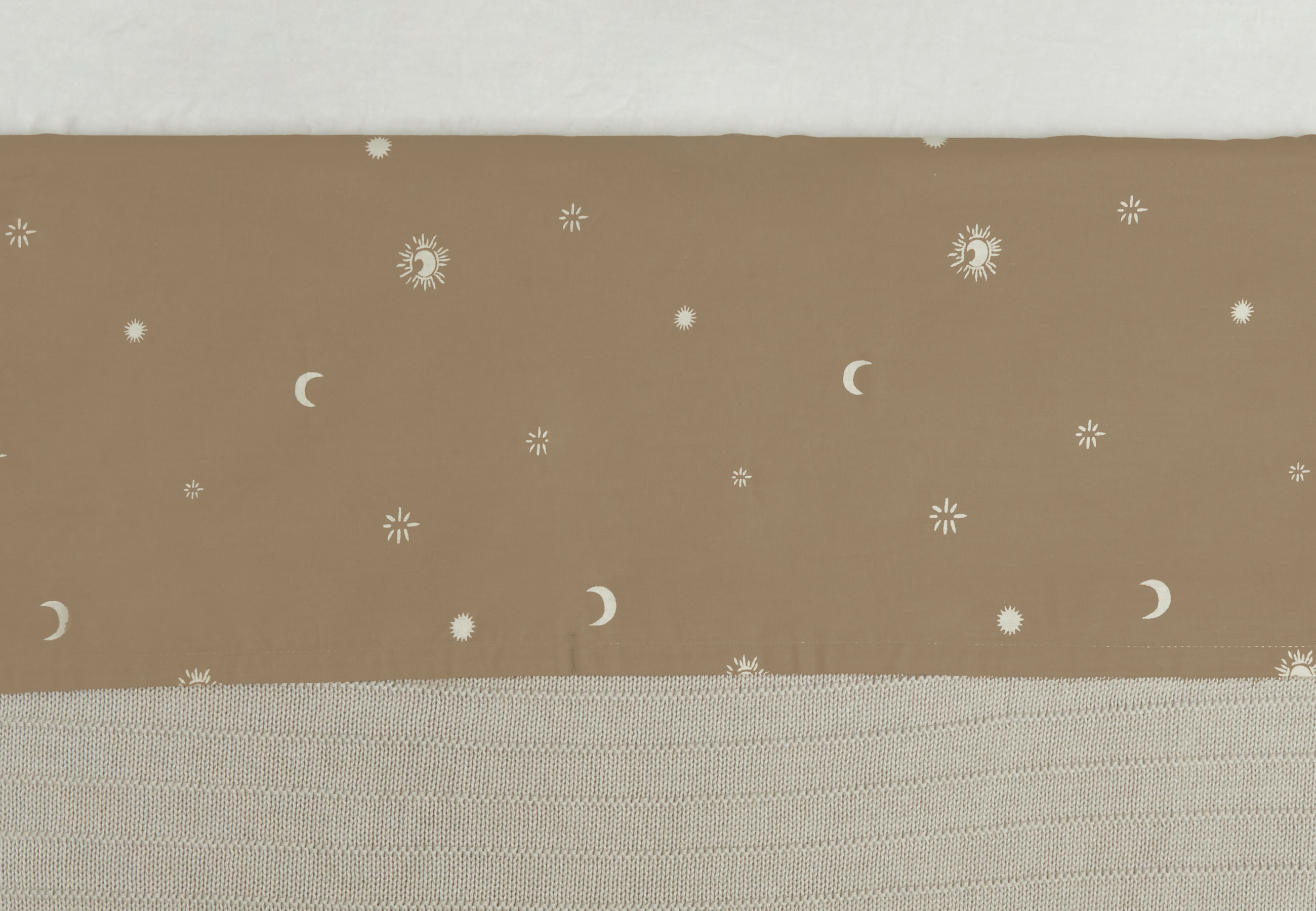 Laken ledikant 120 x 150 cm - Stargaze Biscuit