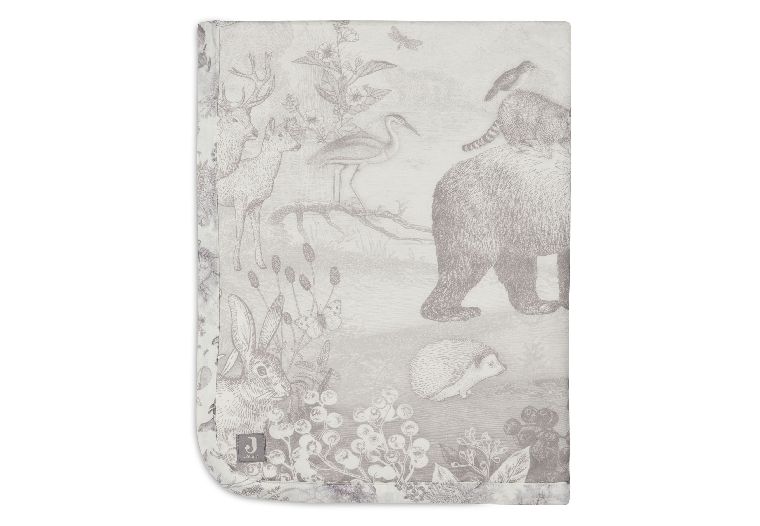 Wieg Deken 75x100cm Pimpelmees - Forest Animals