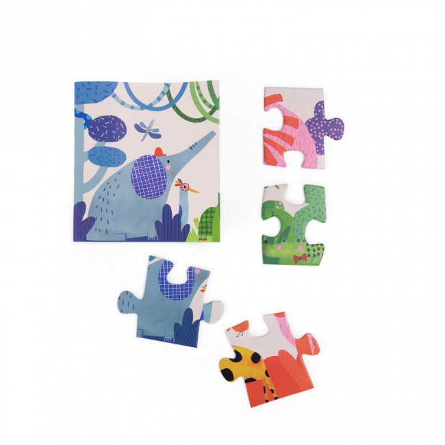 Colourful world puzzel Les Toupitis (24 stukjes)