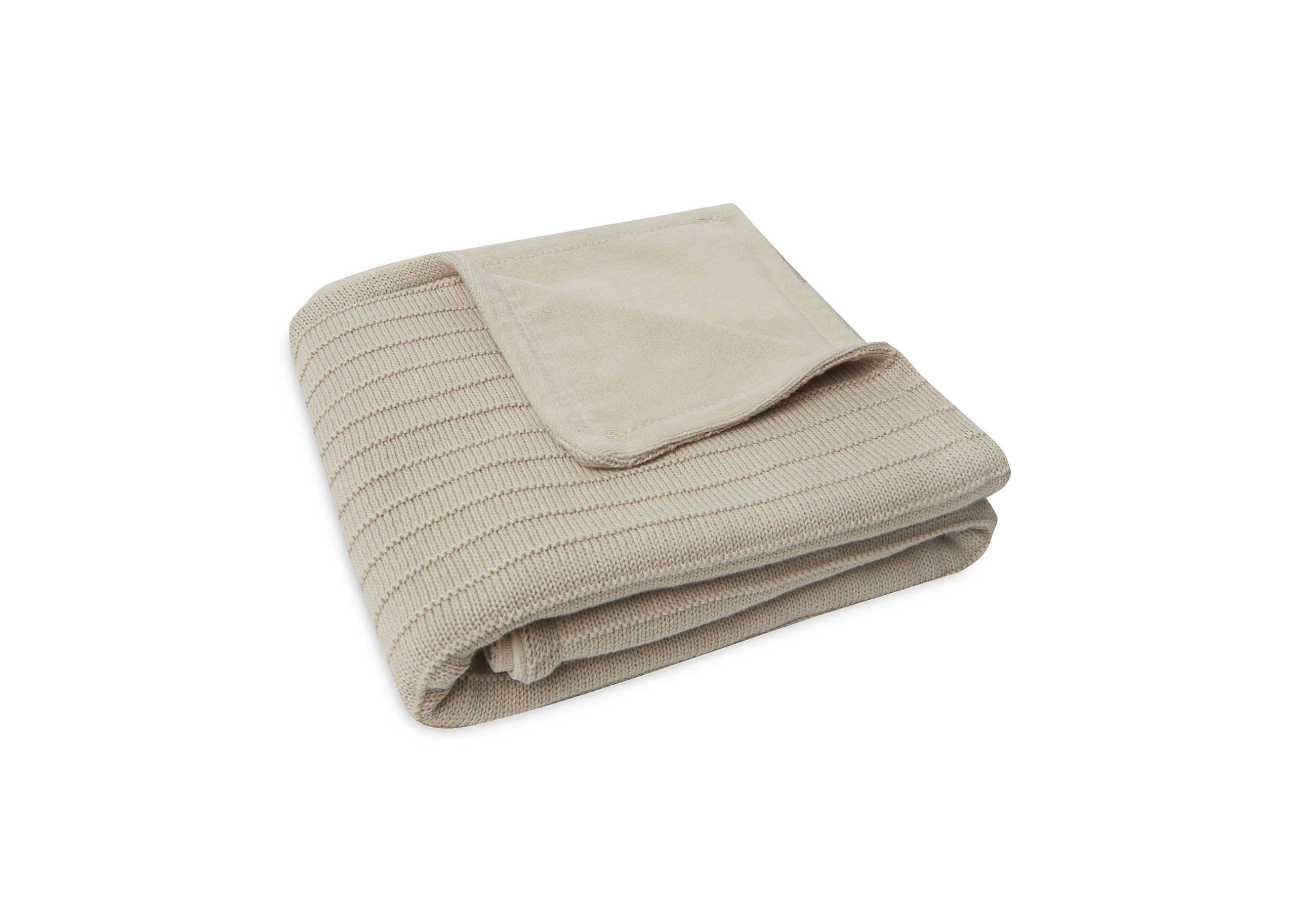 Deken Wieg Velvet Pure Knit - Nougat