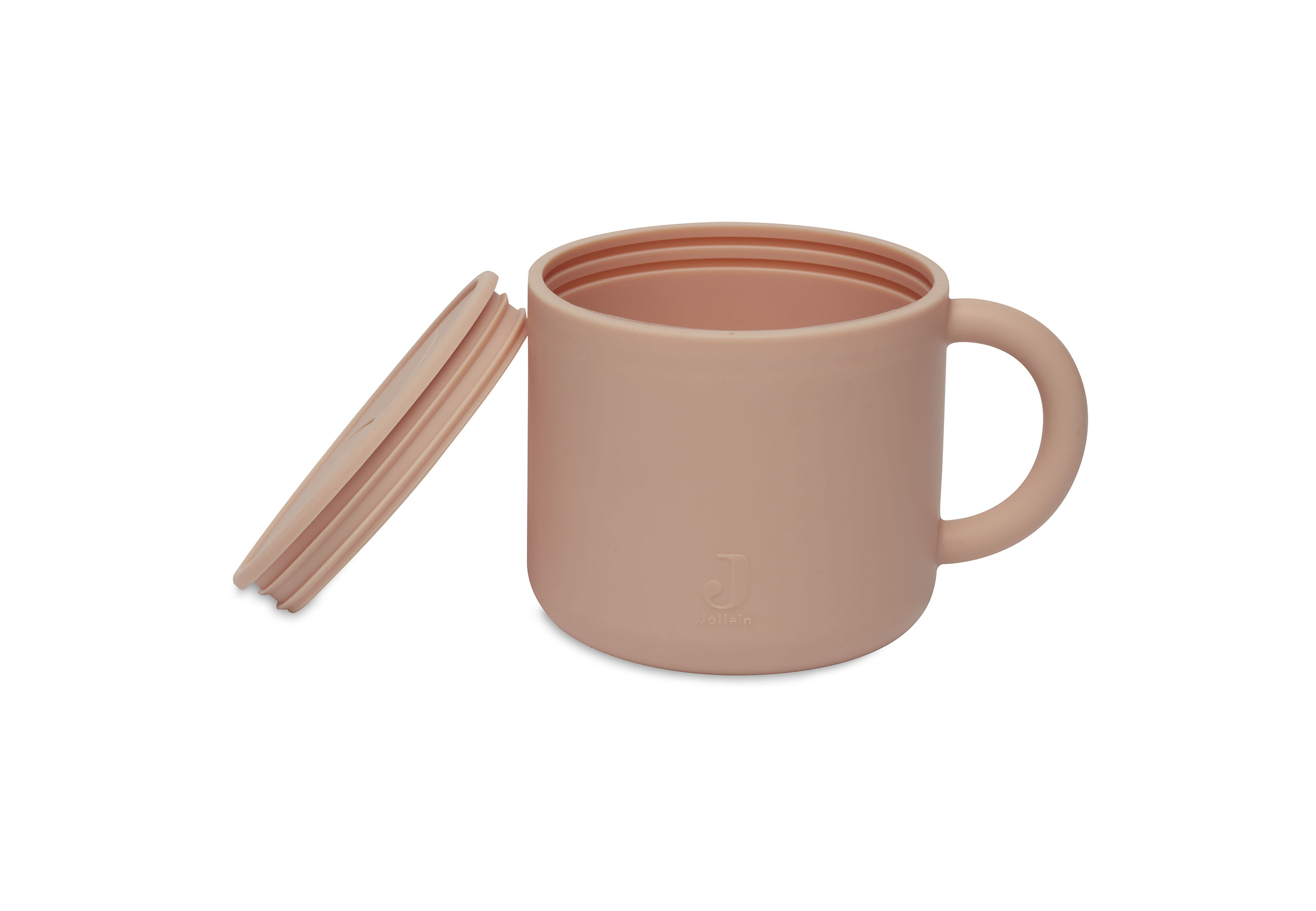 Snackcup Siliconen - Pale pink