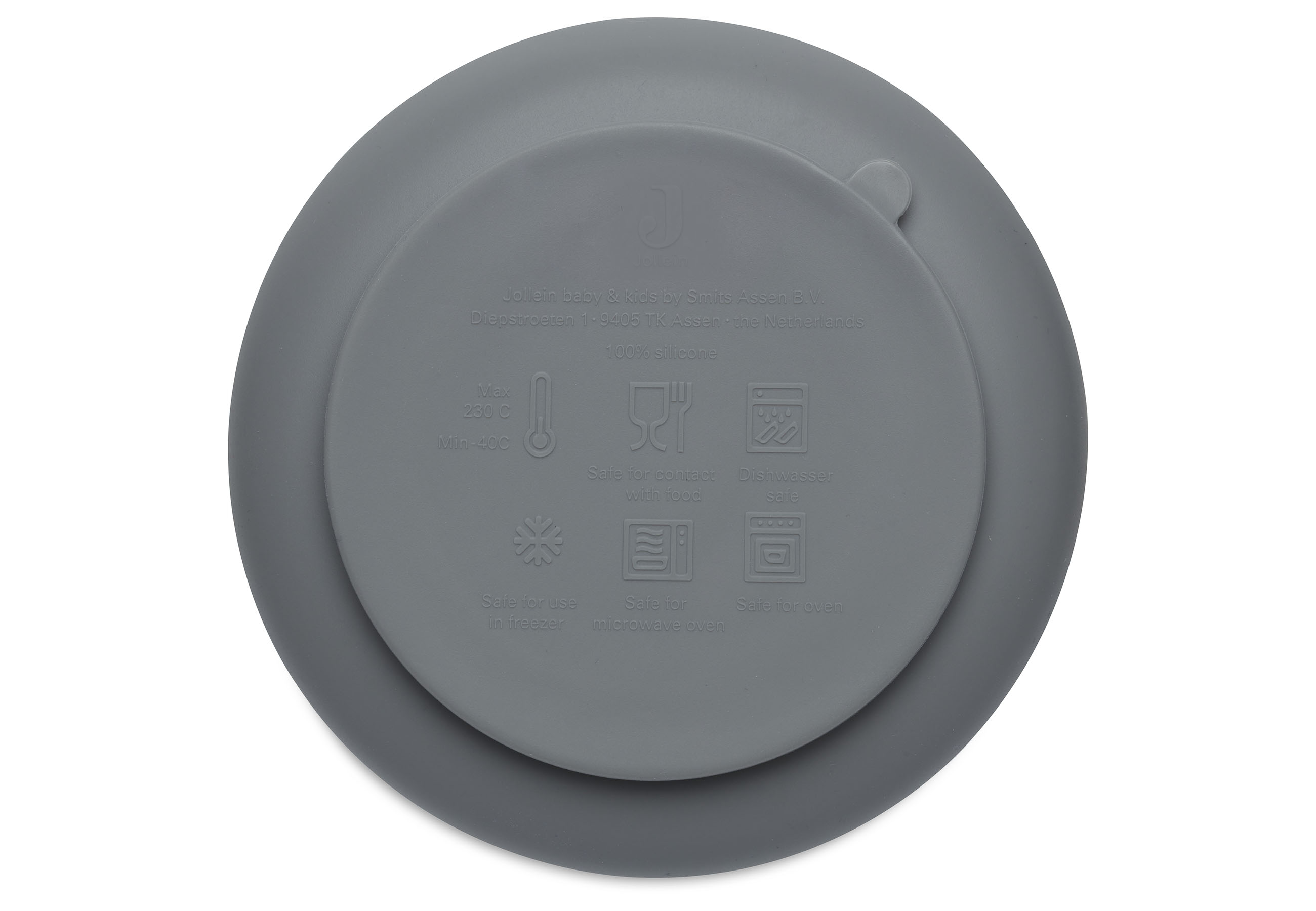 Kommetje Siliconen - Storm grey