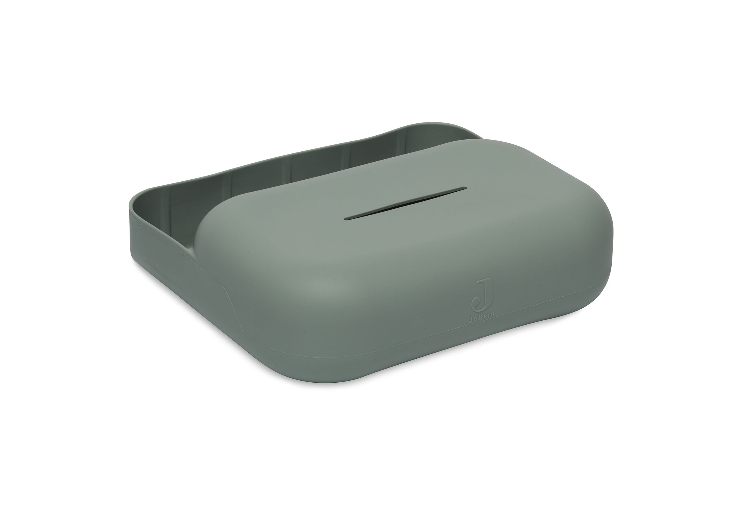 Billendoekjes Box Siliconen - Ash green