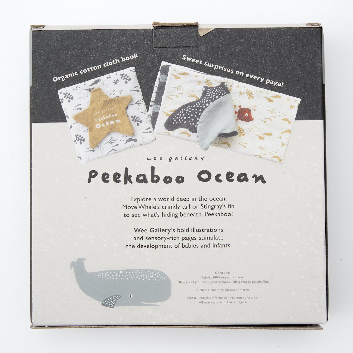 Soft book peekaboo Ocean
