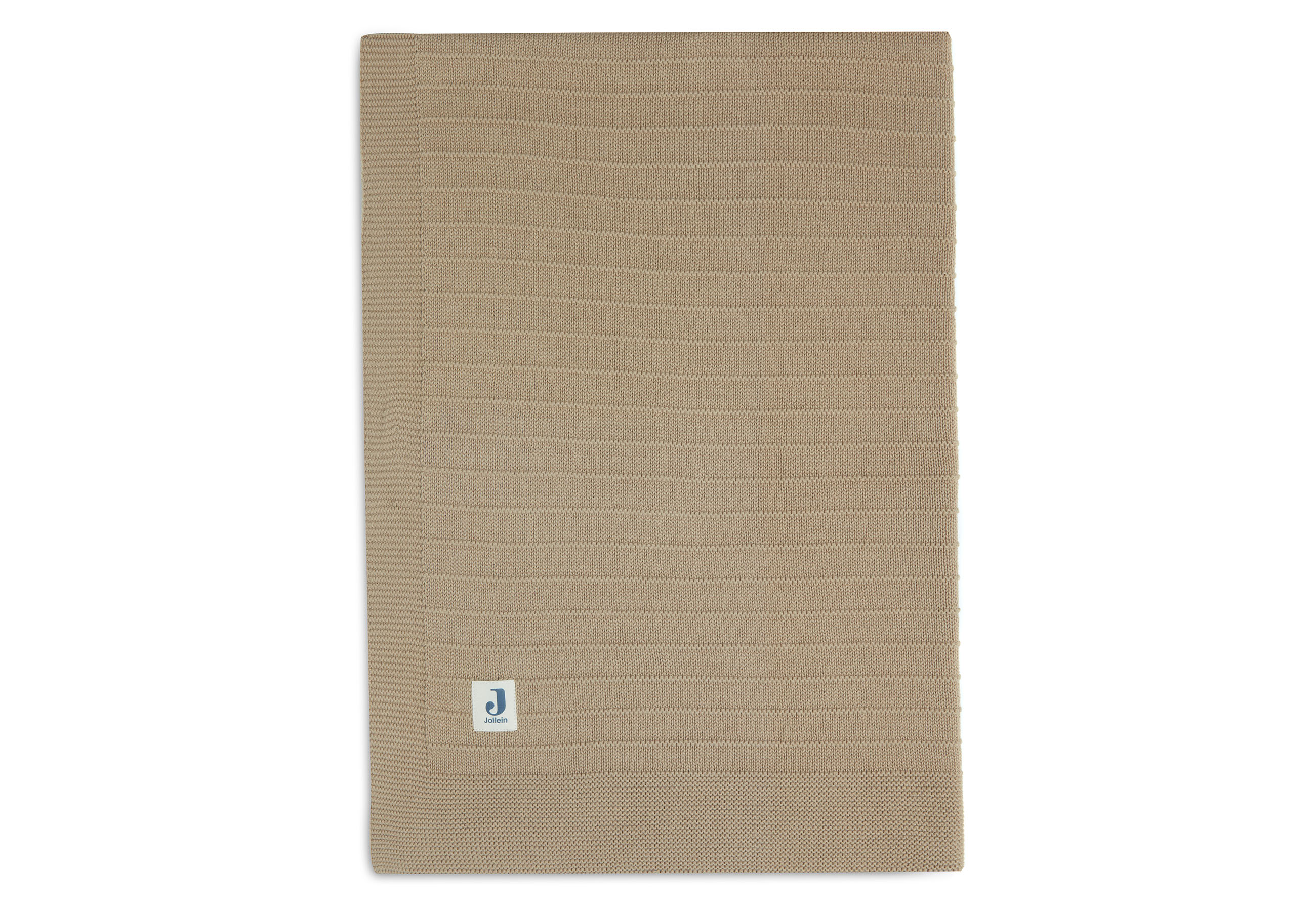 Deken Wieg Pure Knit - Biscuit