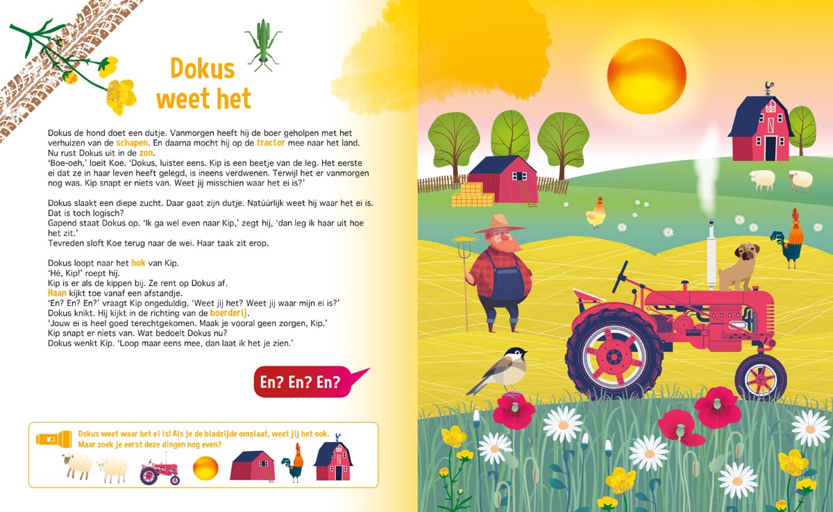 Speuren op de boerderij