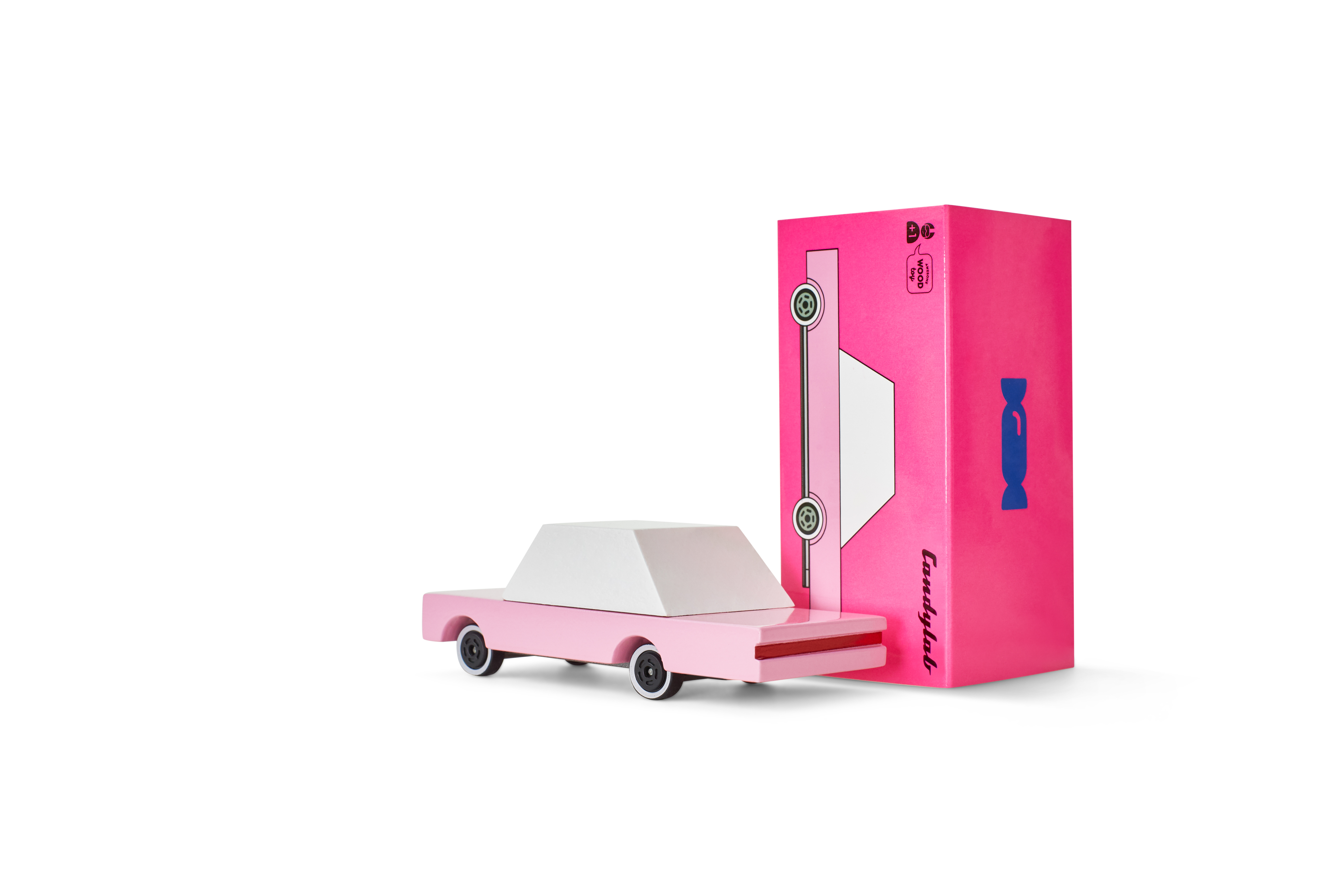Candycar - Pink sedan Candycar - Pink sedan