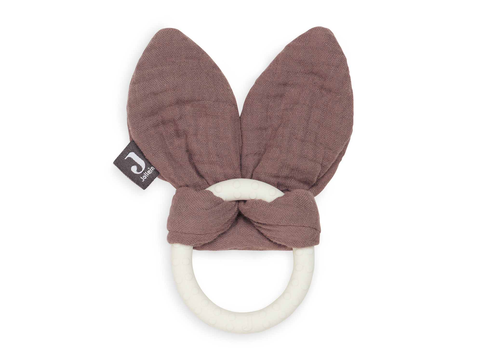 Bijtring Bunny ears - Chestnut