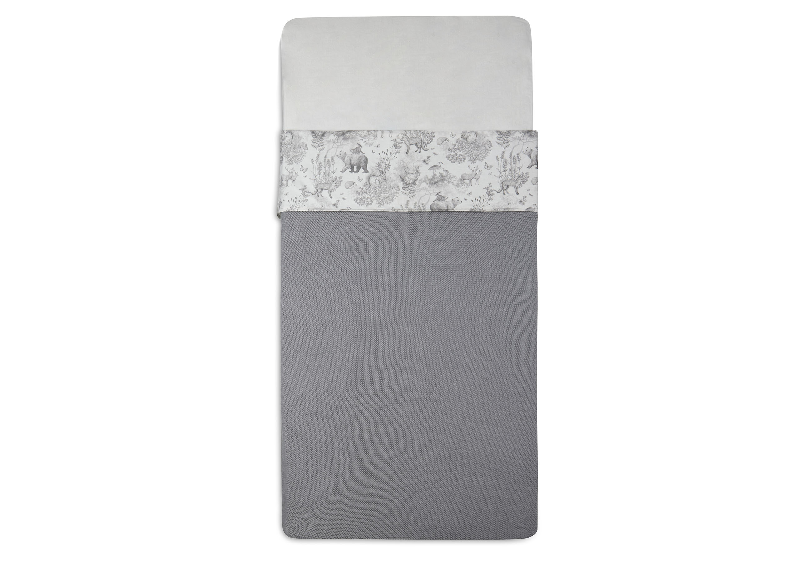 Laken Ledikant 120x150cm Pimpelmees - Forest Animals