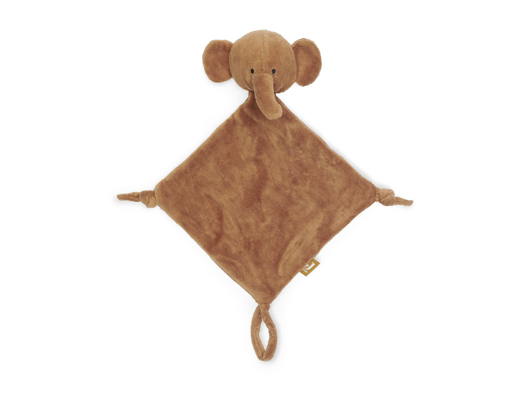 Knuffeldoekje elephant - Caramel
