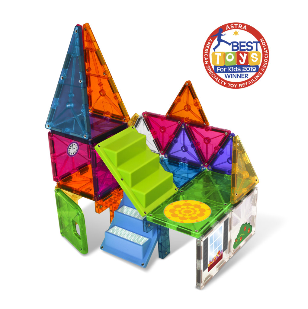 Magna-Tiles Clear Colors House Set 28 stuks
