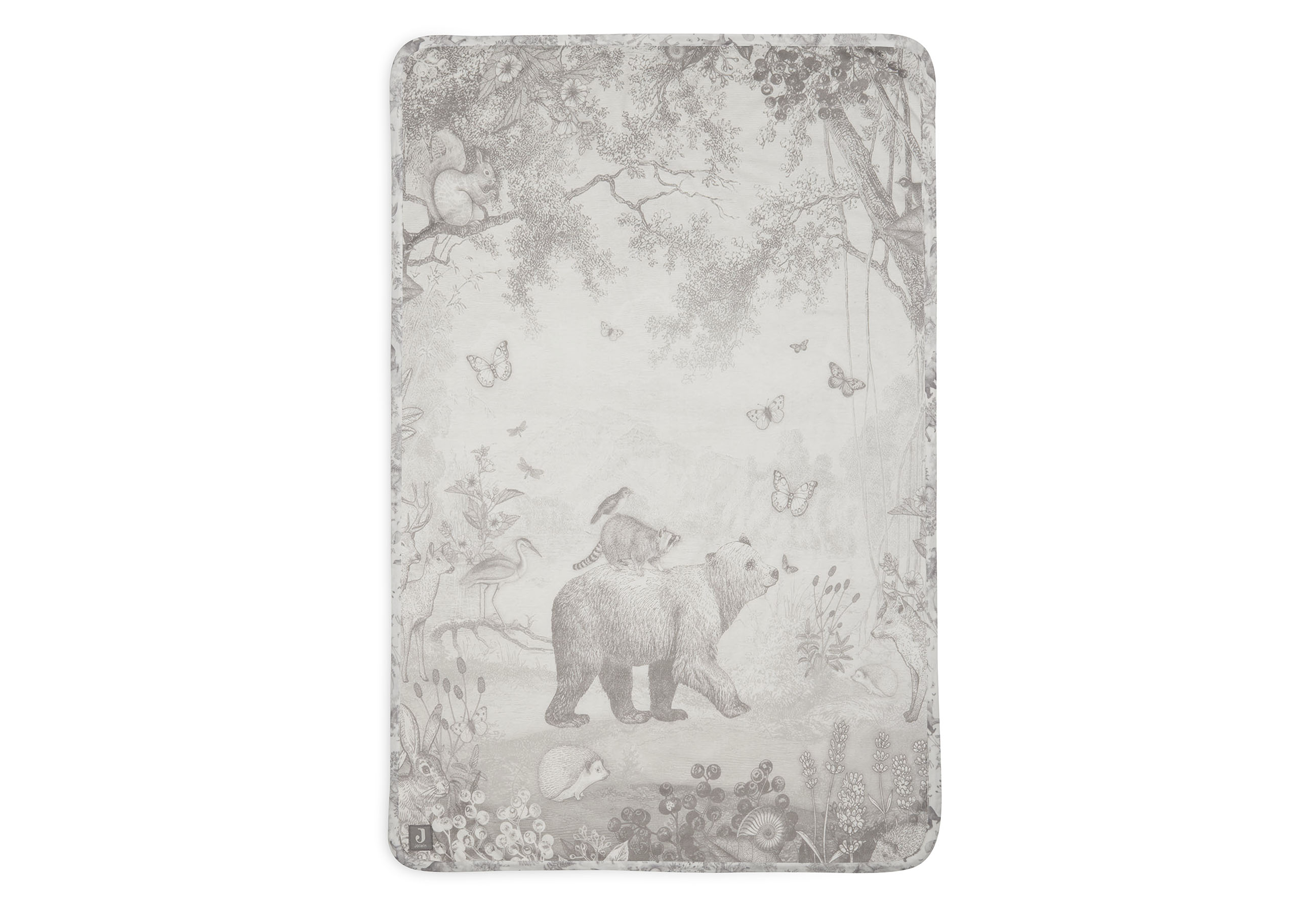 Ledikant Deken 100x150cm - Pimpelmees Forest Animals Ledikant Deken 100x150cm - Pimpelmees Forest Animals