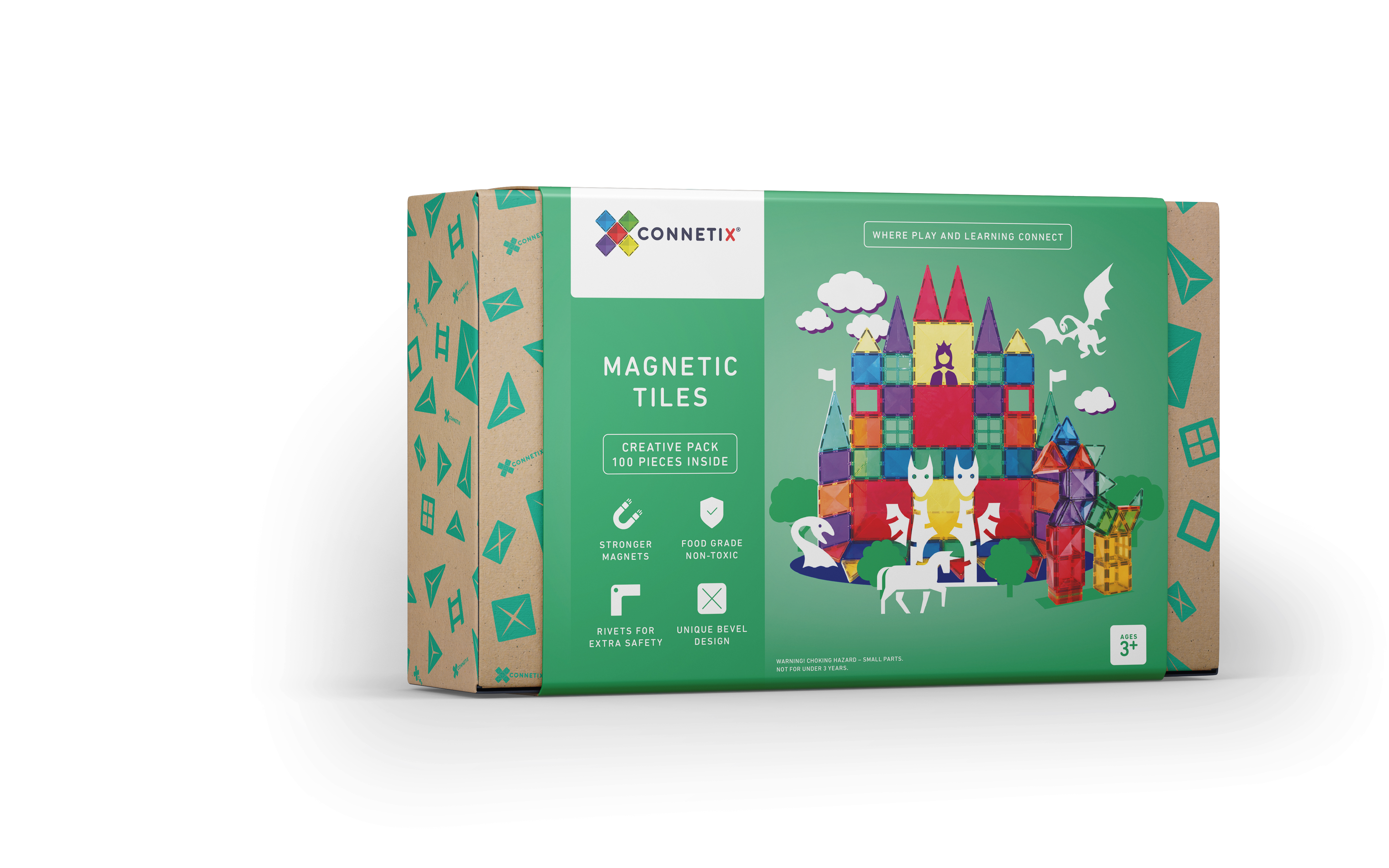 Connetix Creative Pack - 100 stuks