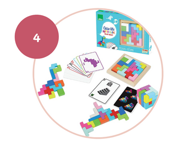 4. Vilac Astublok hersenkraker puzzel