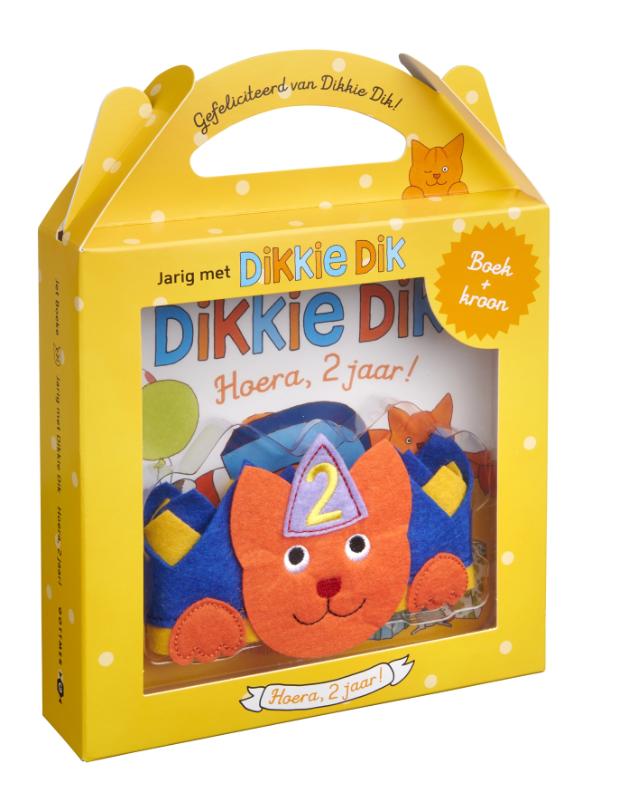 Jarig met Dikkie Dik - Hoera 2 jaar!