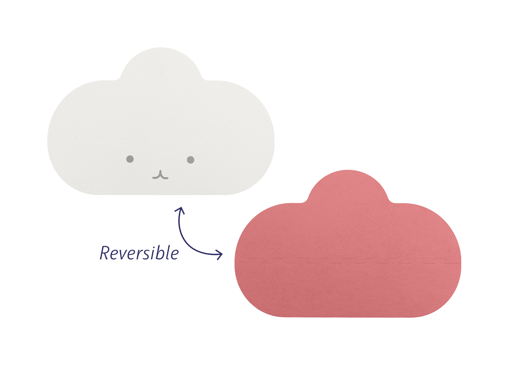 Speelmat cloud small - blush rose Speelmat cloud small - blush rose