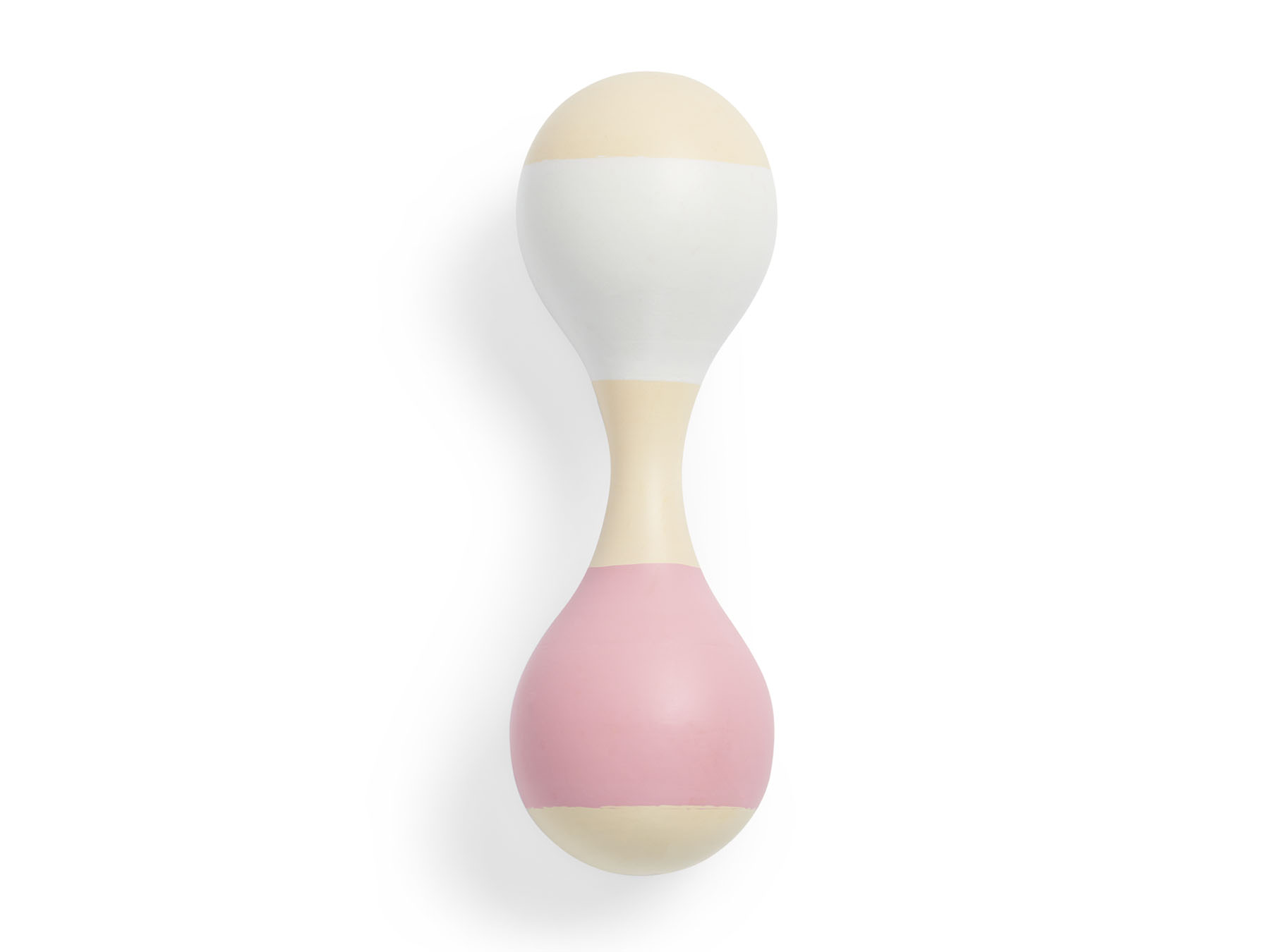 Houten rammelaar maracas - Pink