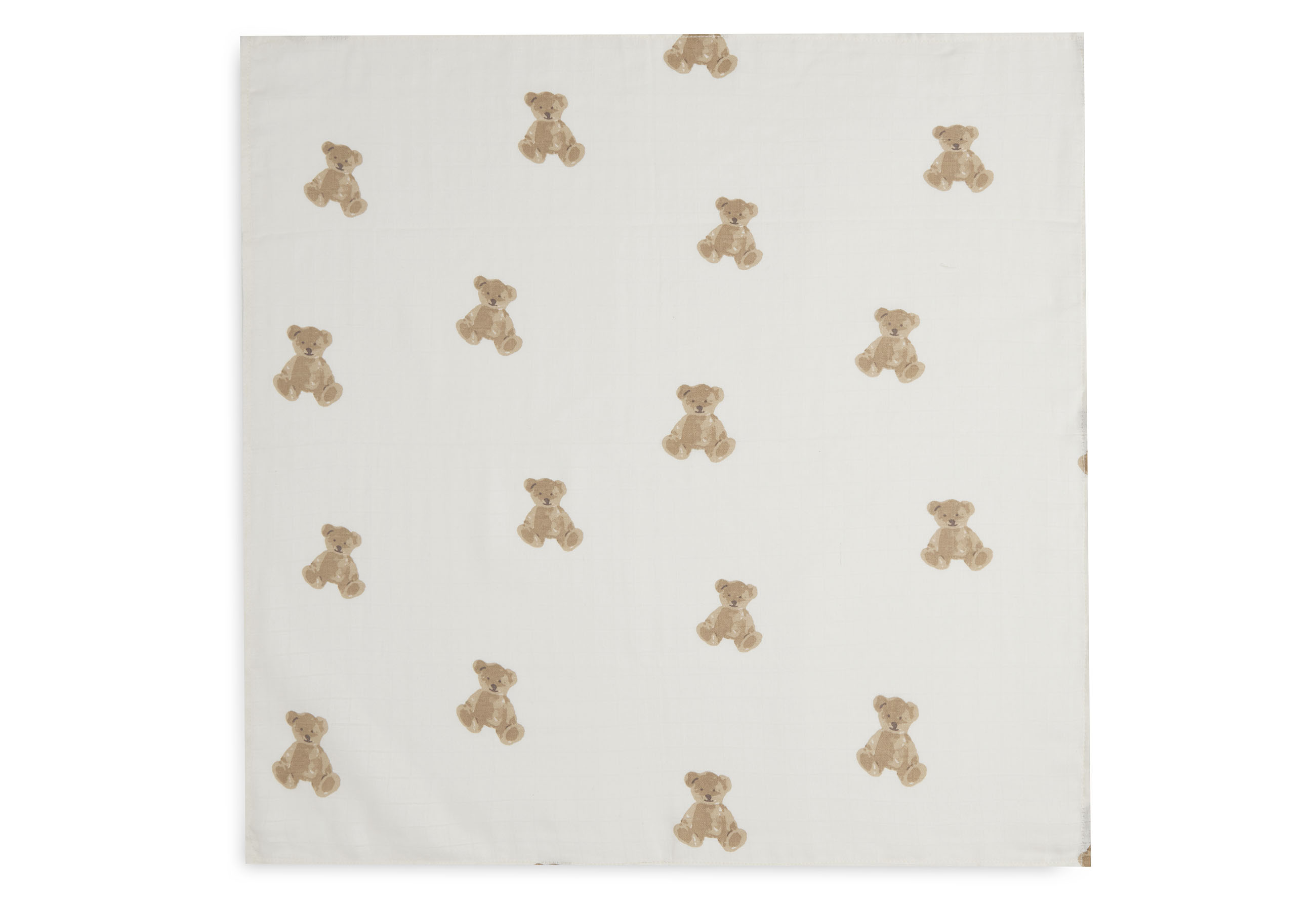 Hydrofiele Doek Small 70x70cm - Teddy bear - 3 Stuks