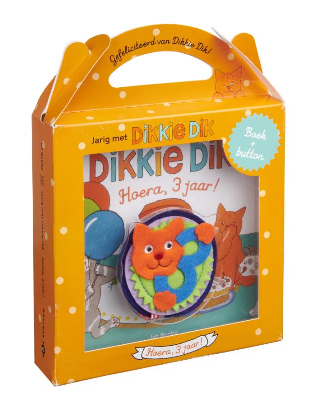 Jarig met Dikkie Dik - Hoera 3 jaar!