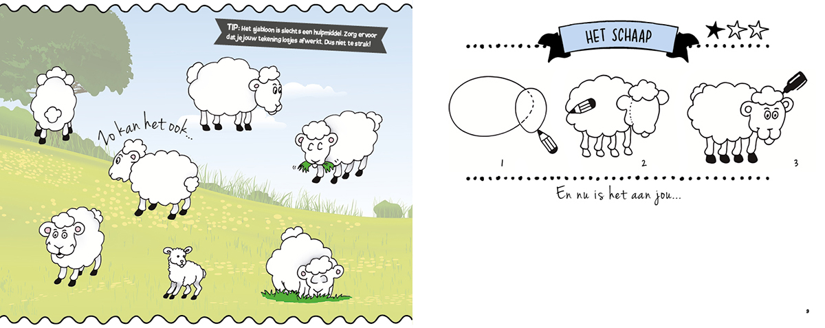 Iedereen kan tekenen - Boerderij