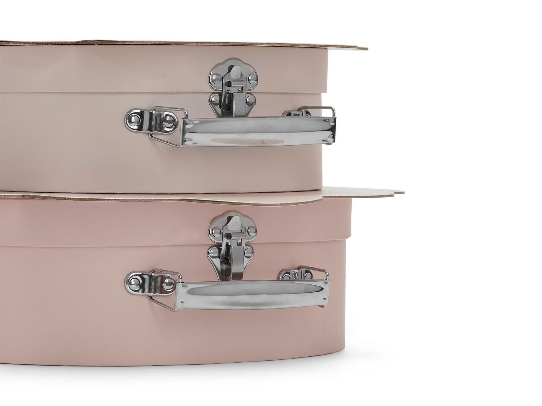 Speelkoffertjes Schelp (2 stuks) - Pale pink