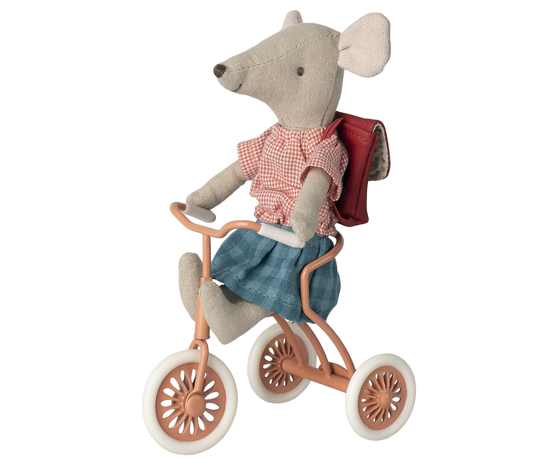 Maileg Miniatuur driewieler - Koraal