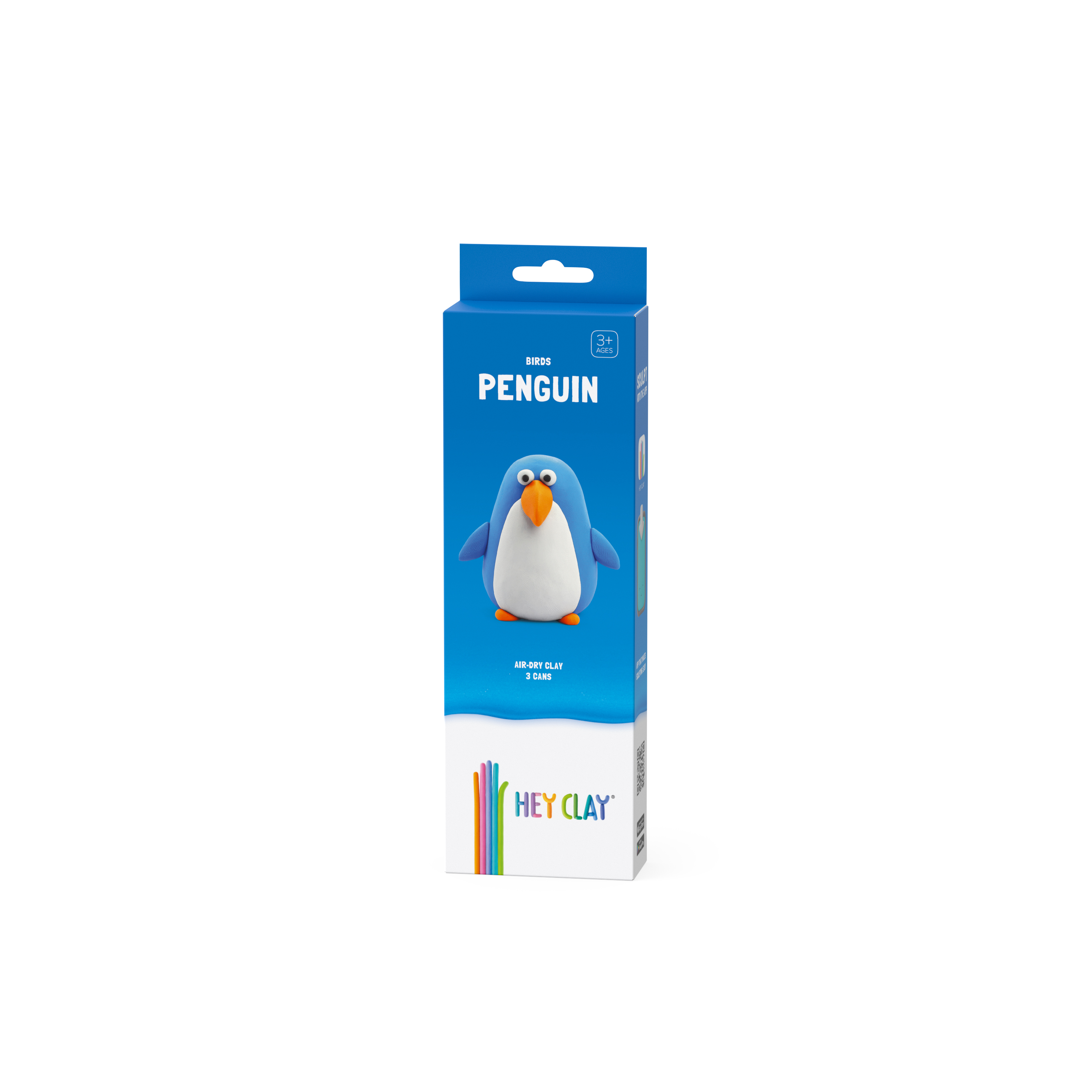 Boetseerklei Vogels - 1 figuur - Pinguïn