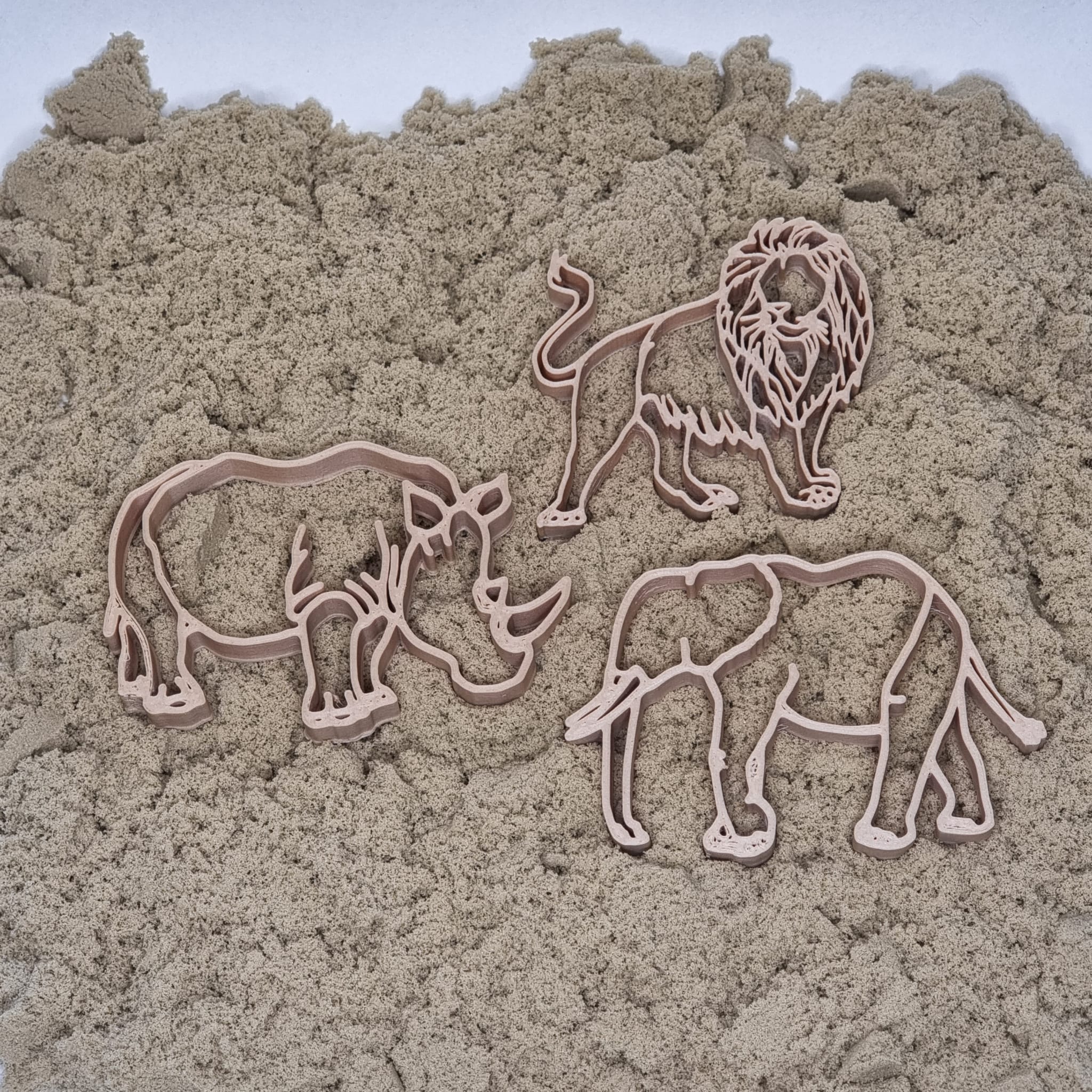 Grennn uitstekers safari dieren
