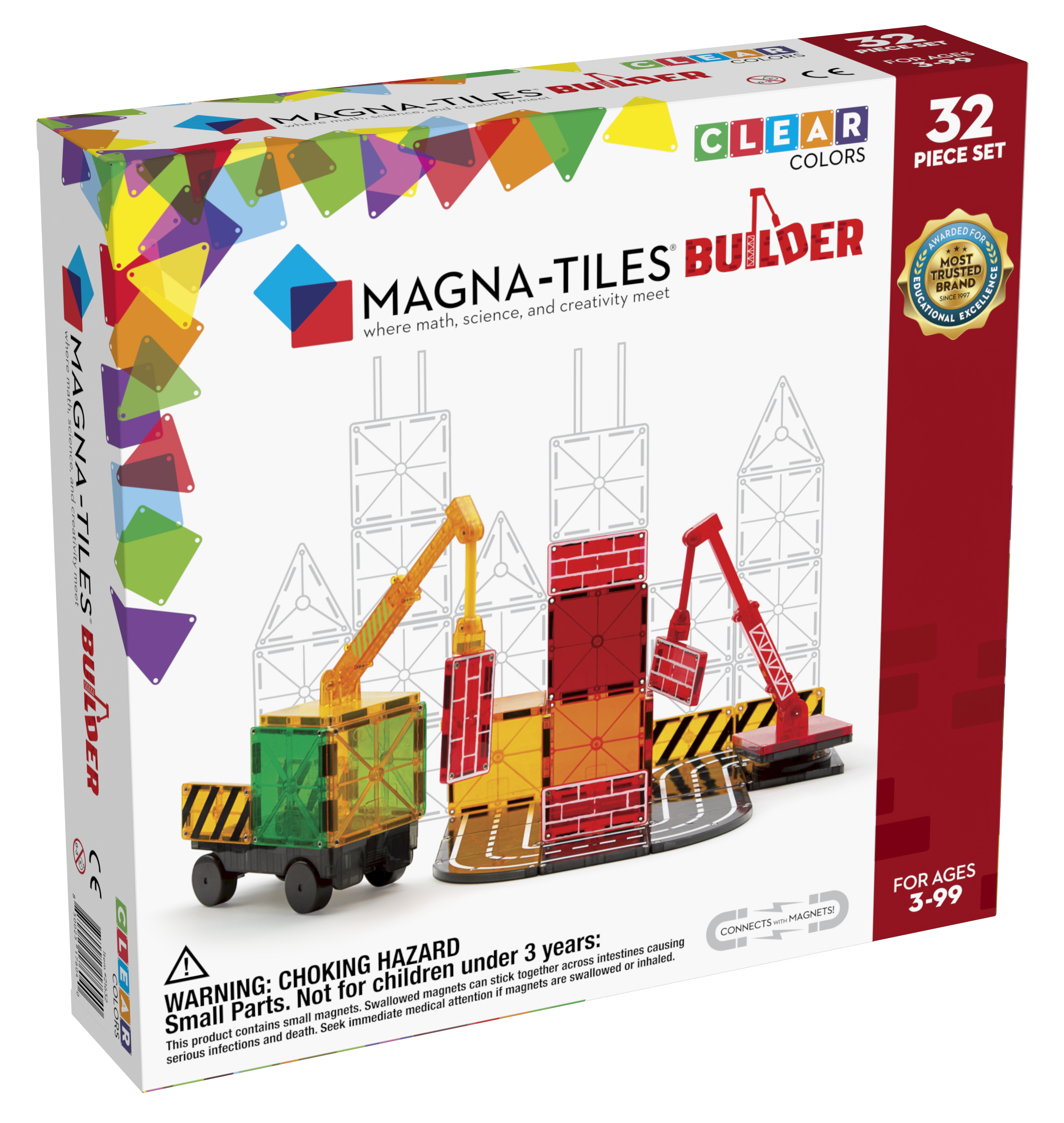 Magna-Tiles Builder 32 stuks