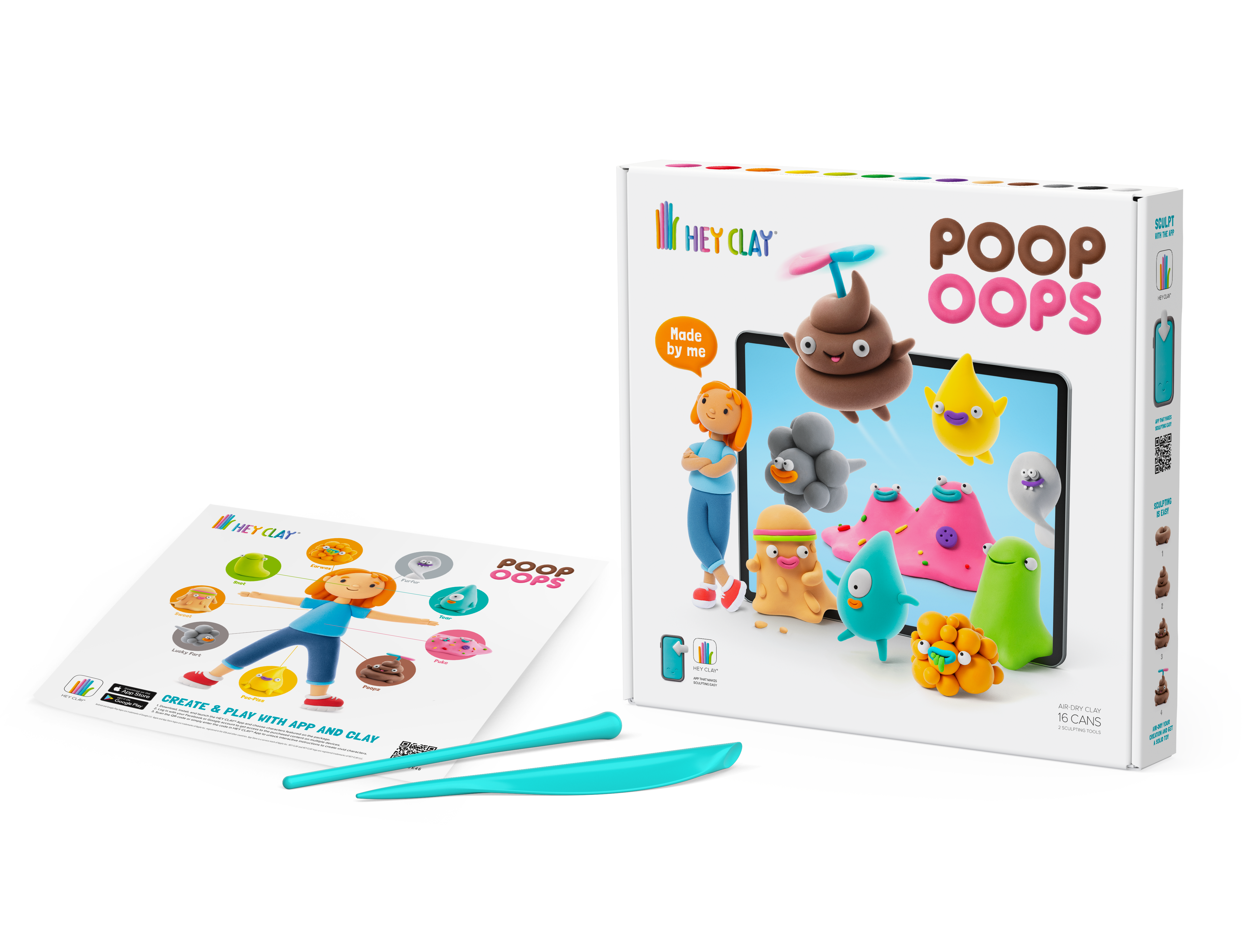Boetseerklei Poop Oops