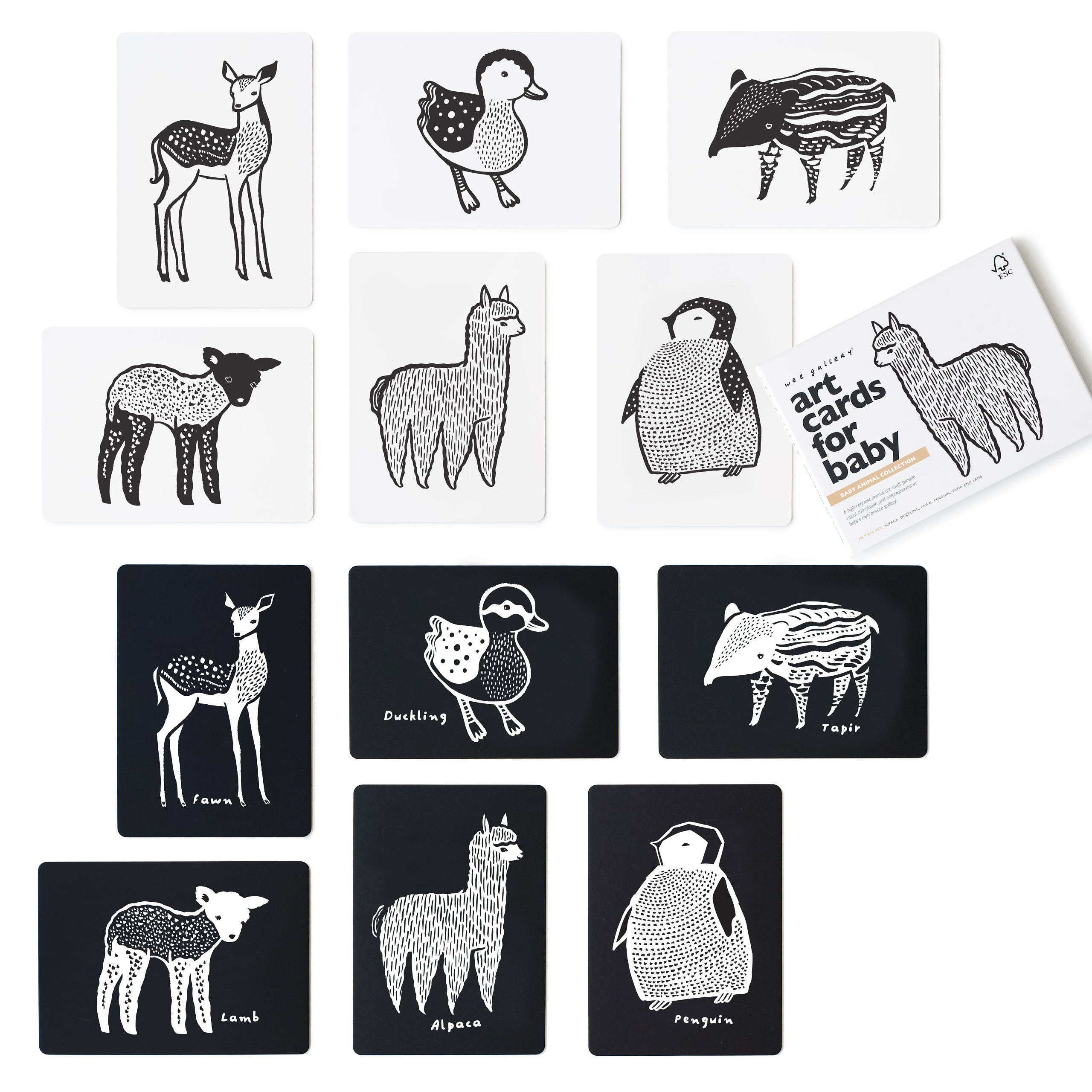 Art Cards - Baby animals