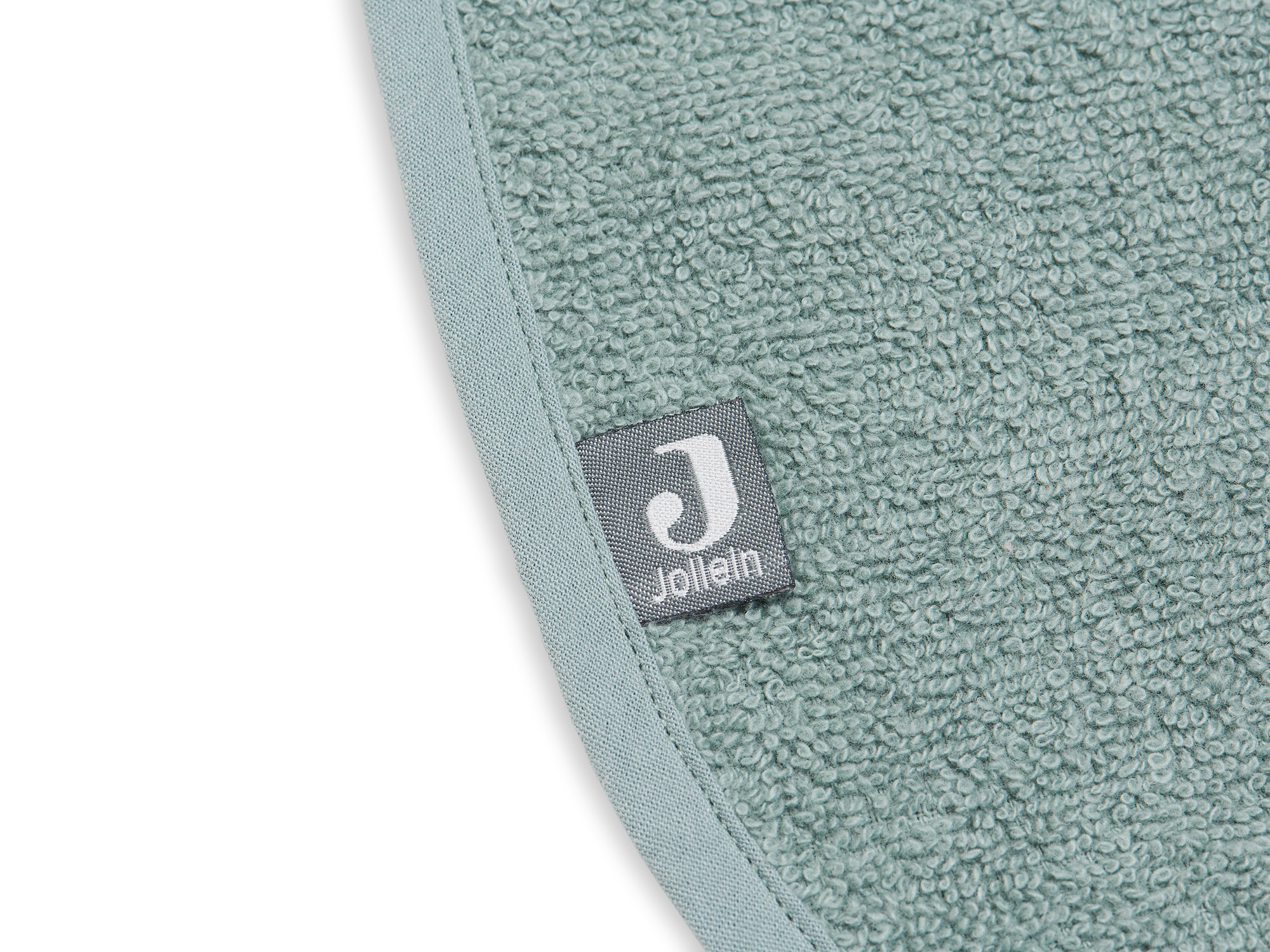 Slab badstof - Ash green