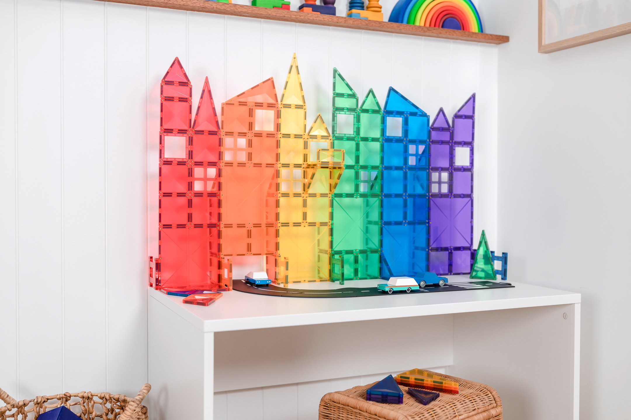 Connetix Rainbow Creative Pack - 102 stuks Connetix Rainbow Creative Pack - 102 stuks
