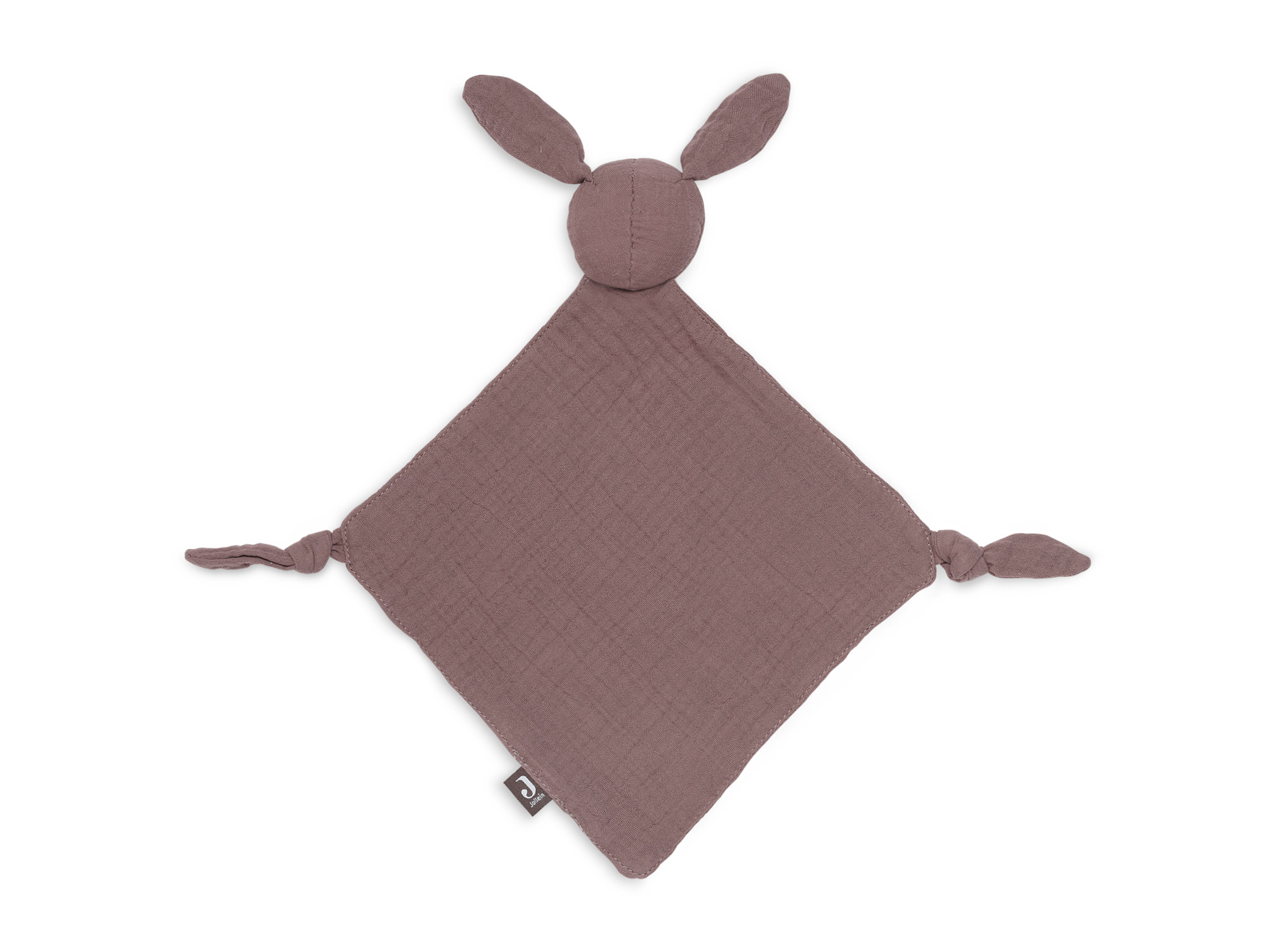 Speendoekje bunny ears - Chestnut