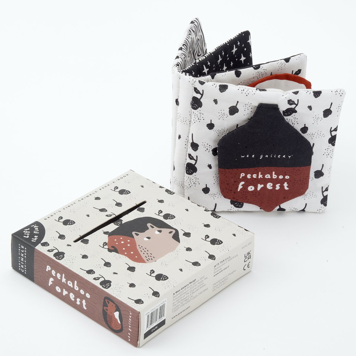 Soft book peekaboo Forest