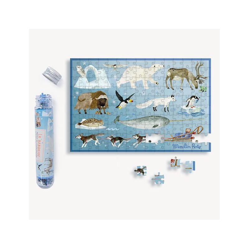 Mini puzzel - Pooldieren - Le Jardin du Moulin (150st)