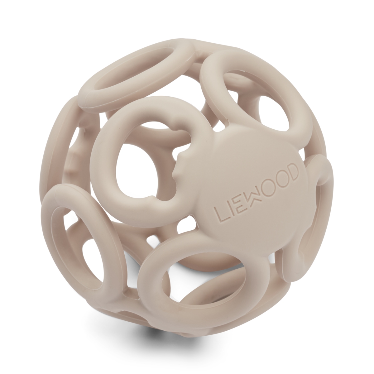 LIEWOOD Bijtspeelgoed bal Jasmin - 1 pack - Sandy
