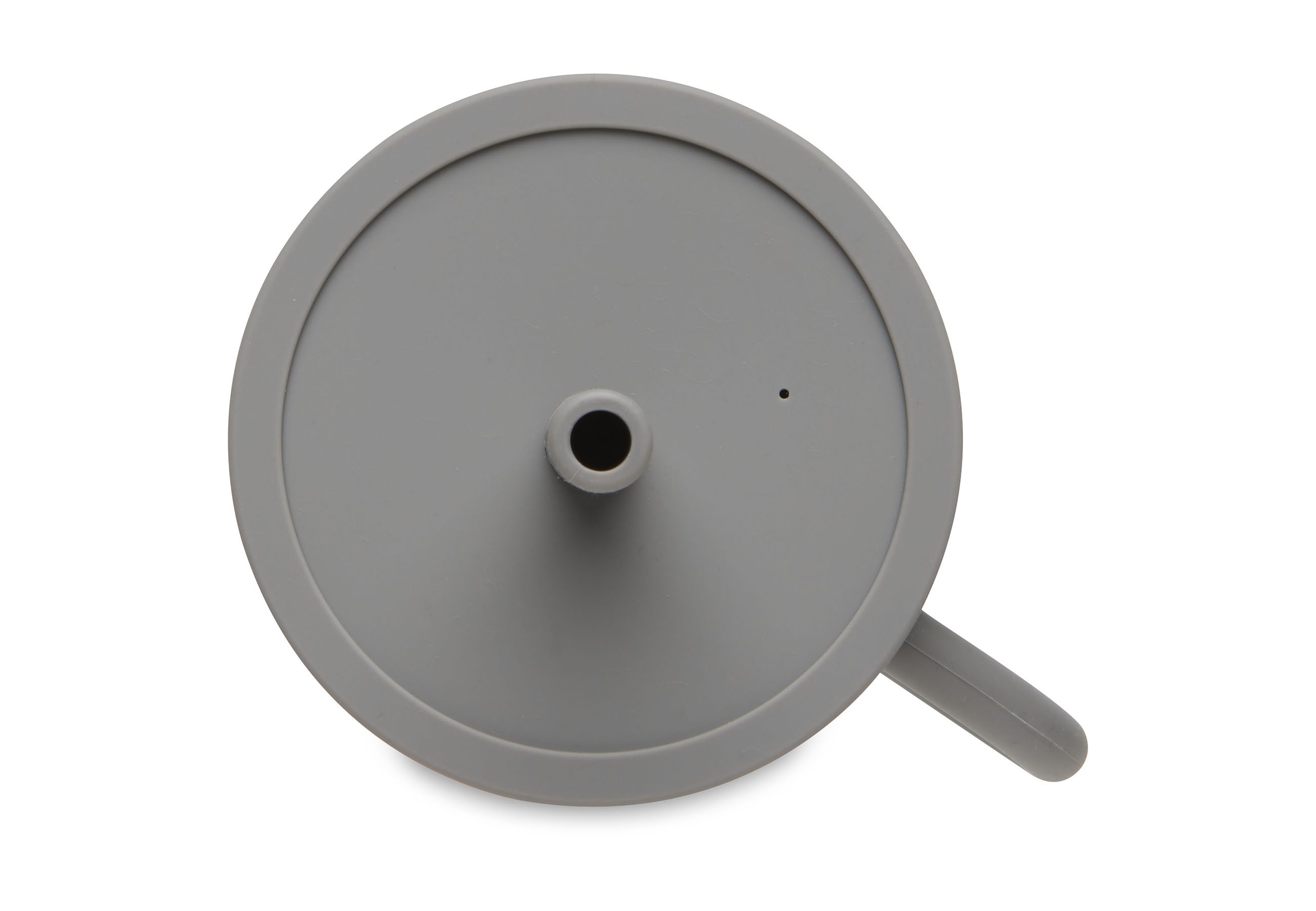 Drinkbeker Met Rietje Siliconen - Storm grey