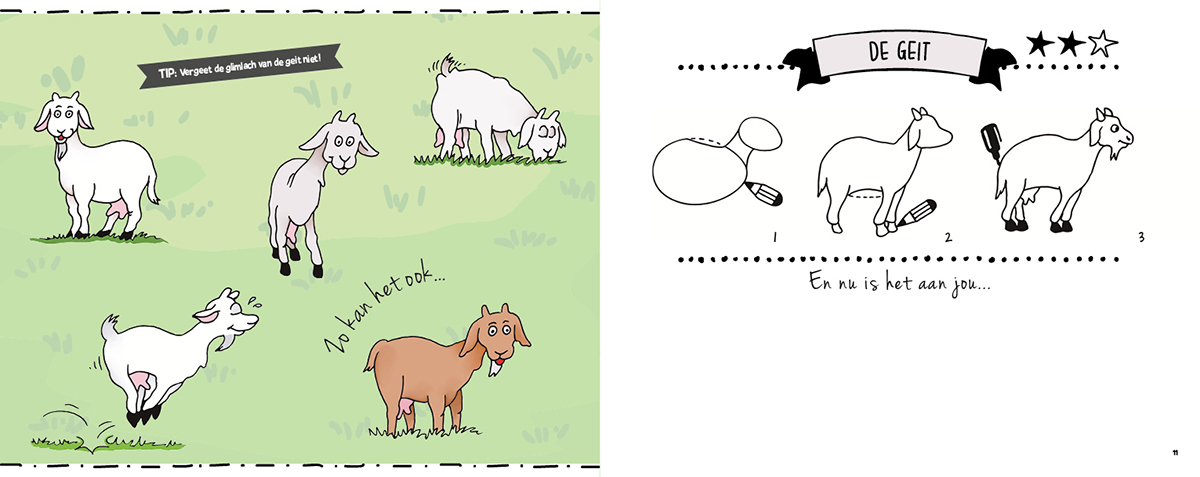 Iedereen kan tekenen - Boerderij