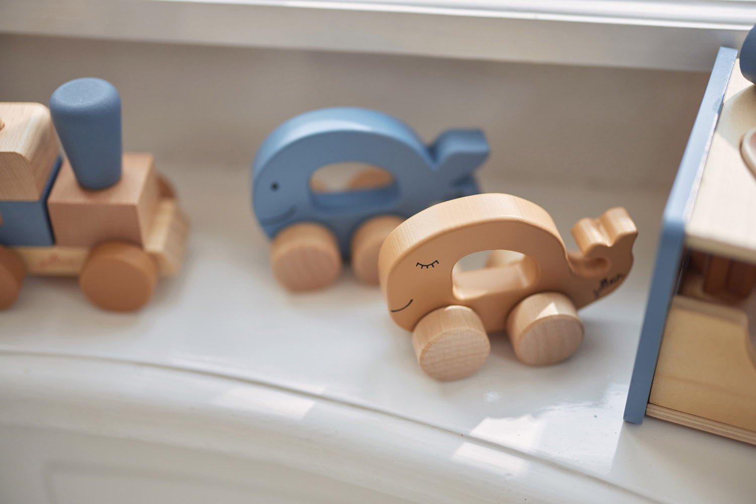 Houten speelgoedauto - Vis