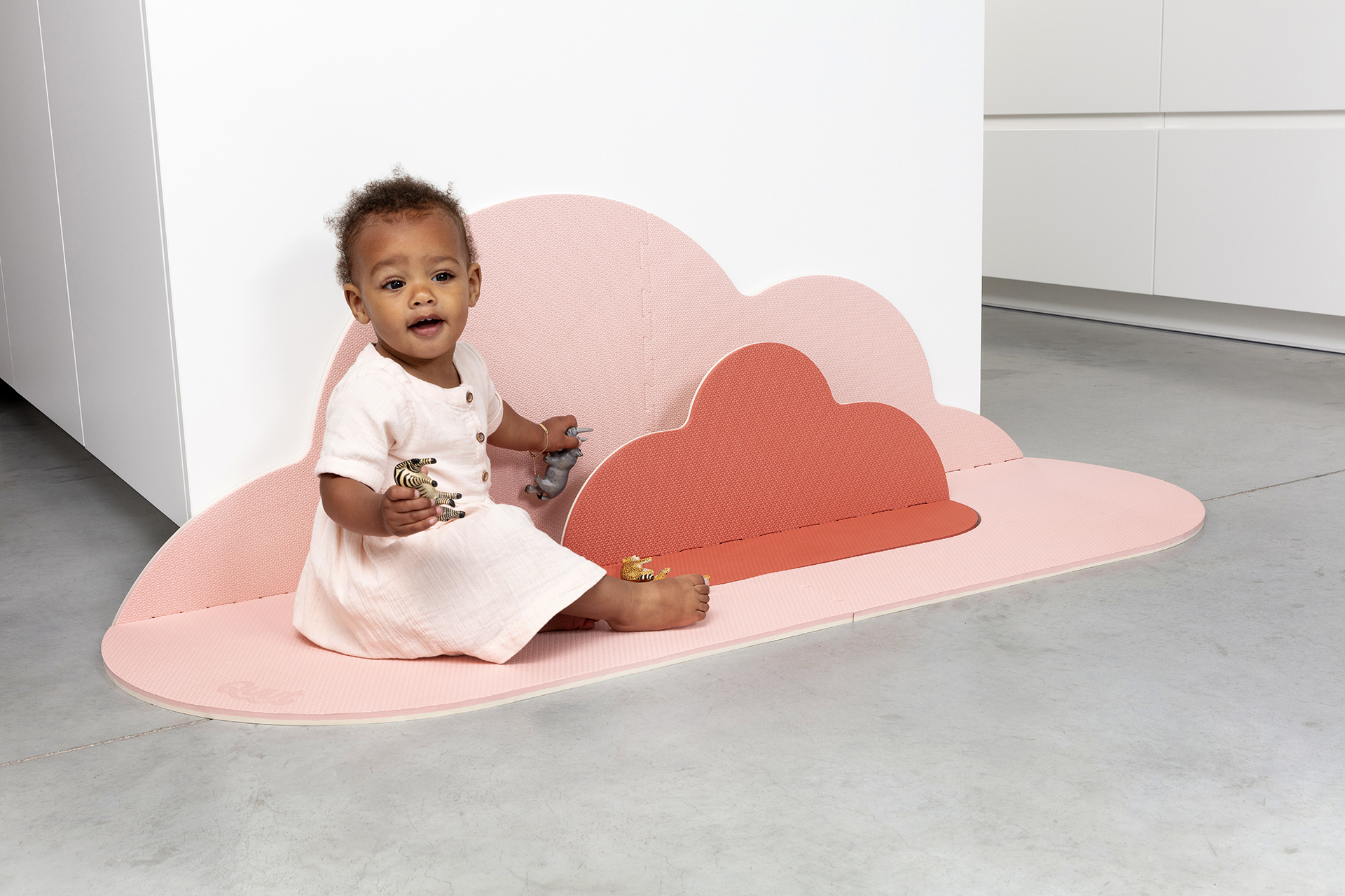 Speelmat cloud small - blush rose Speelmat cloud small - blush rose