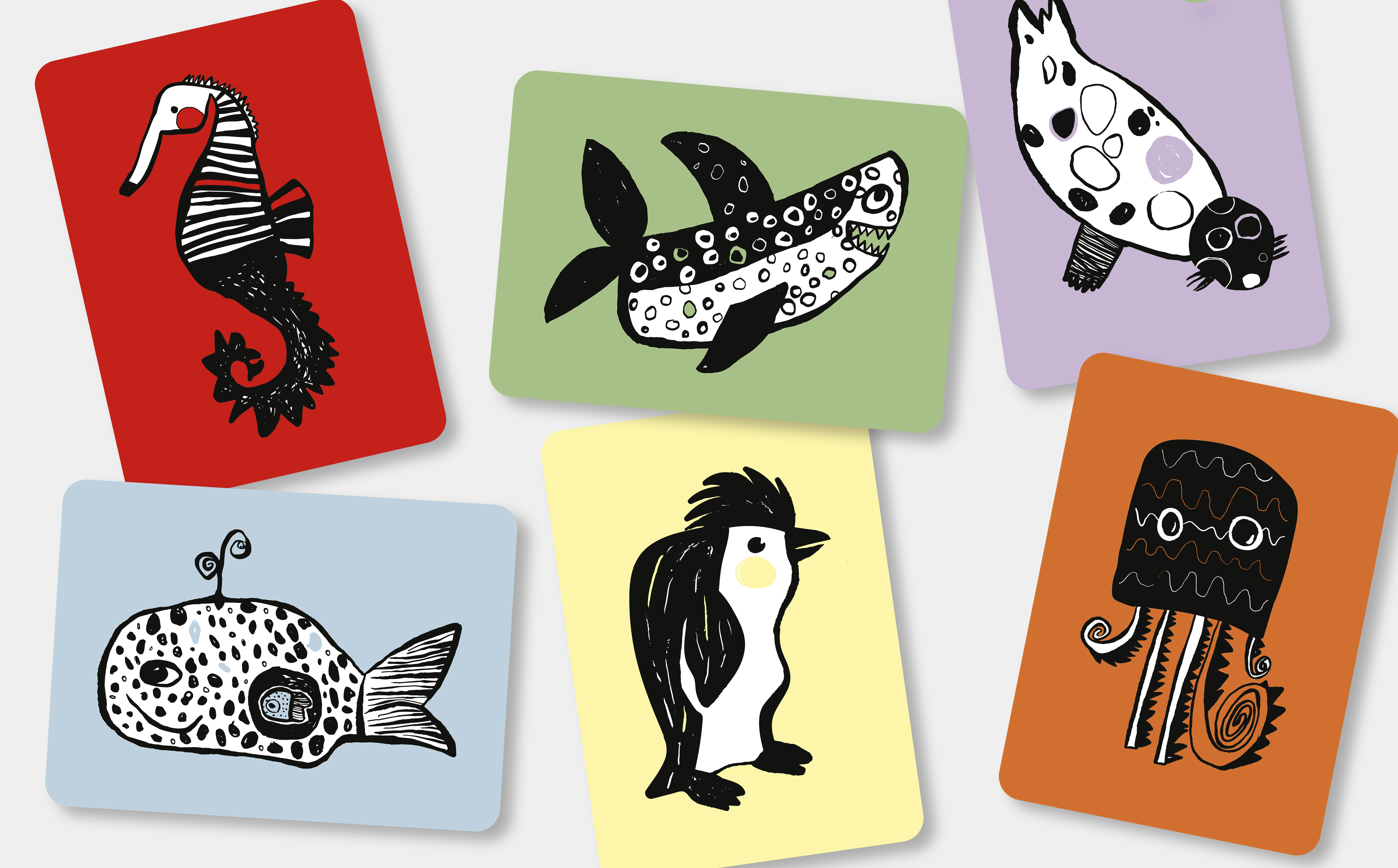 Flash cards - Oceaan