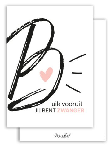 Kaart - buik vooruit