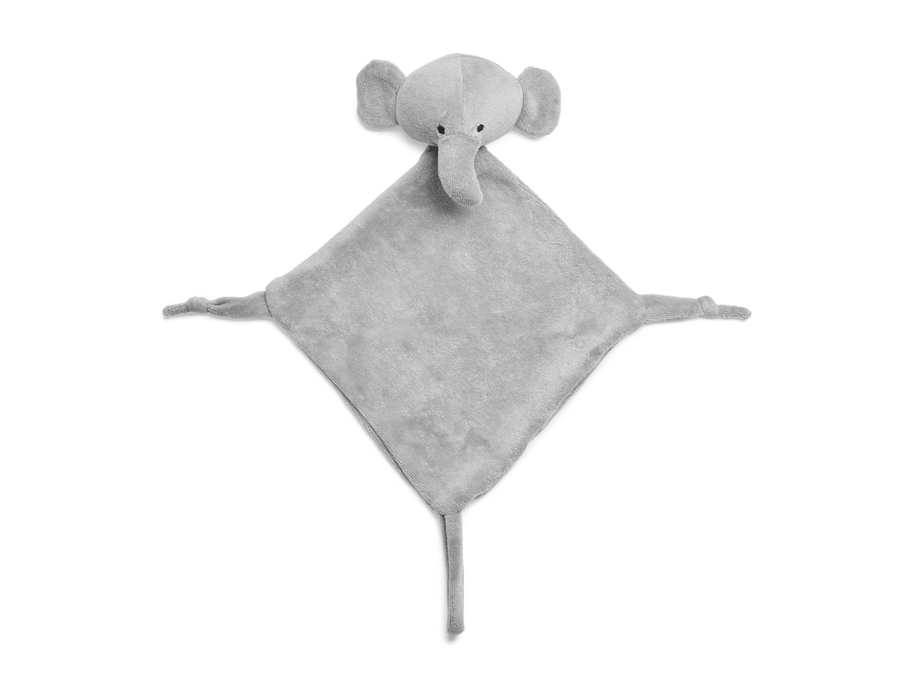 Knuffeldoekje elephant - Storm grey