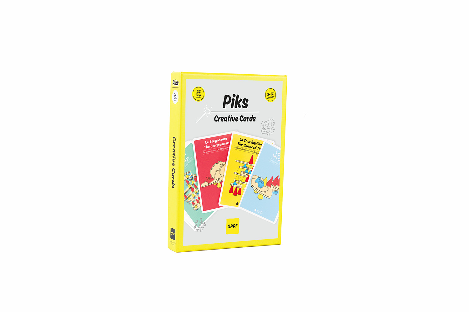 OPPI PIKS Creative Cards - 24 stuks